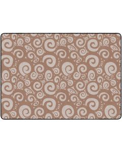 SWIRL TONE ON TONE ALMOND